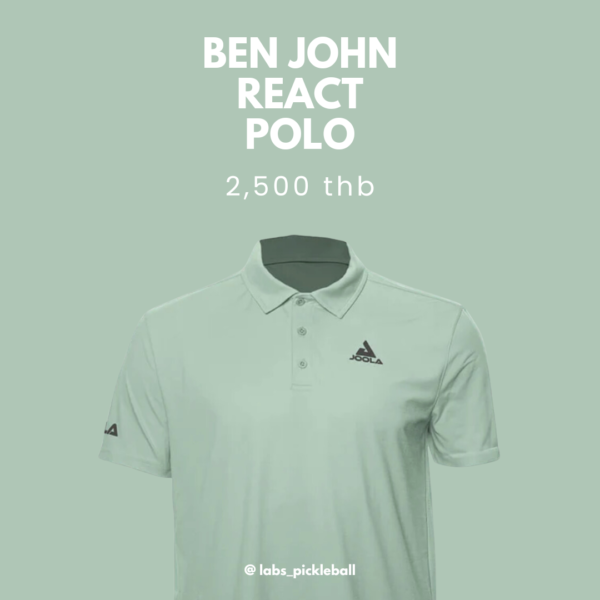 Ben Johns React Polo Dusty Aqua