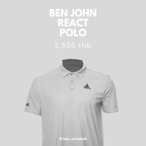 Ben Johns React Polo White